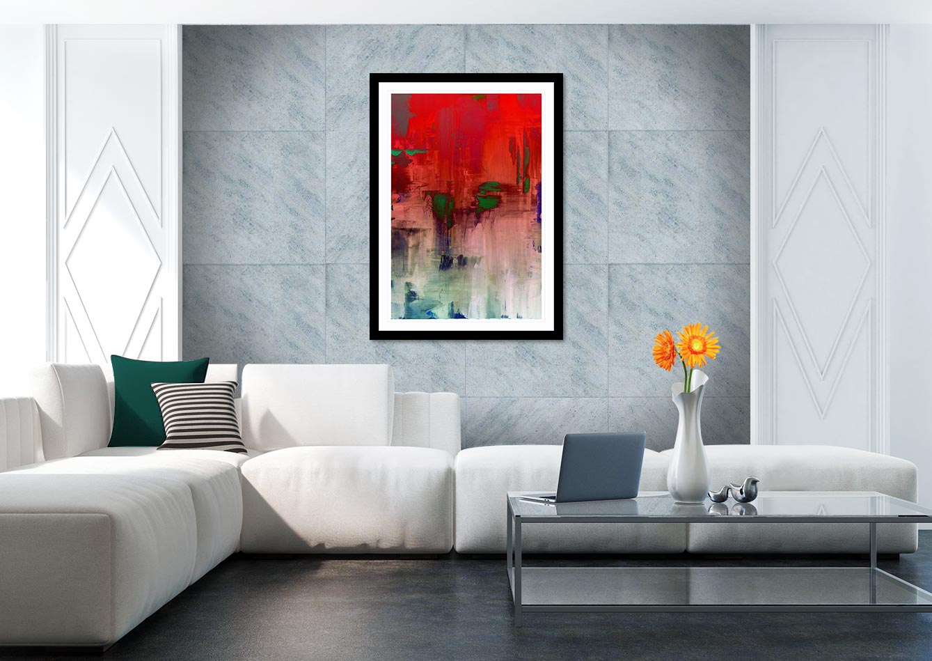 "Abstract Art 32" by Metin Salih