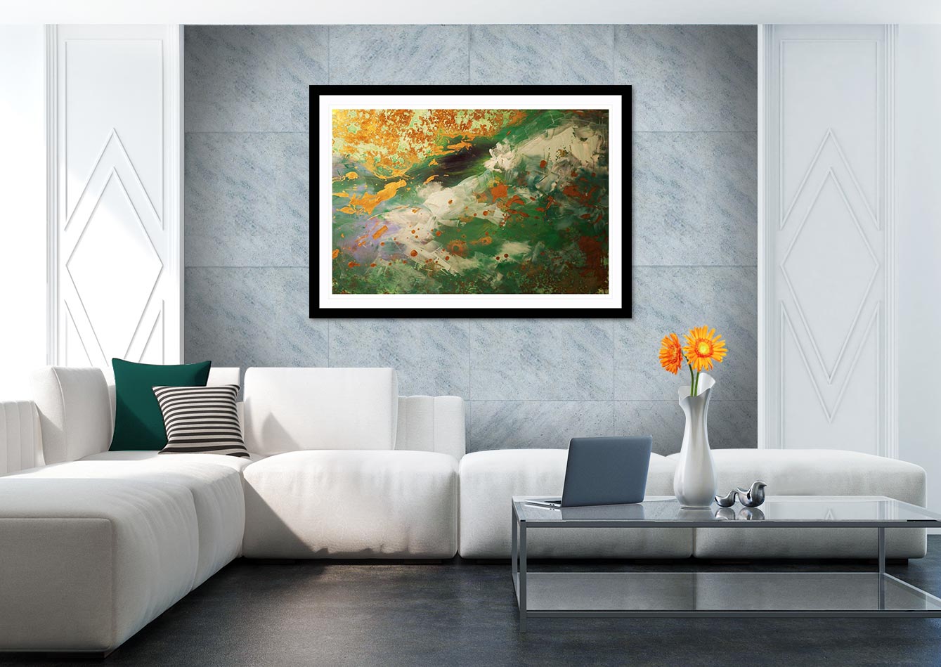 "Abstract Art 50" by Metin Salih