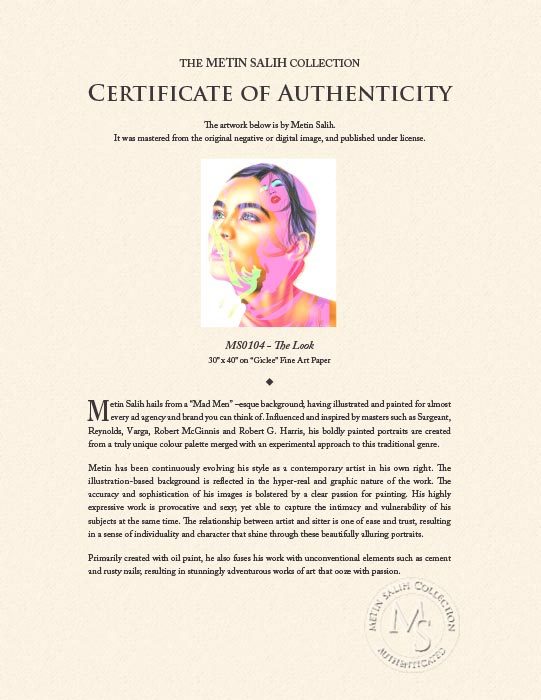 "The Look" by Metin Salih