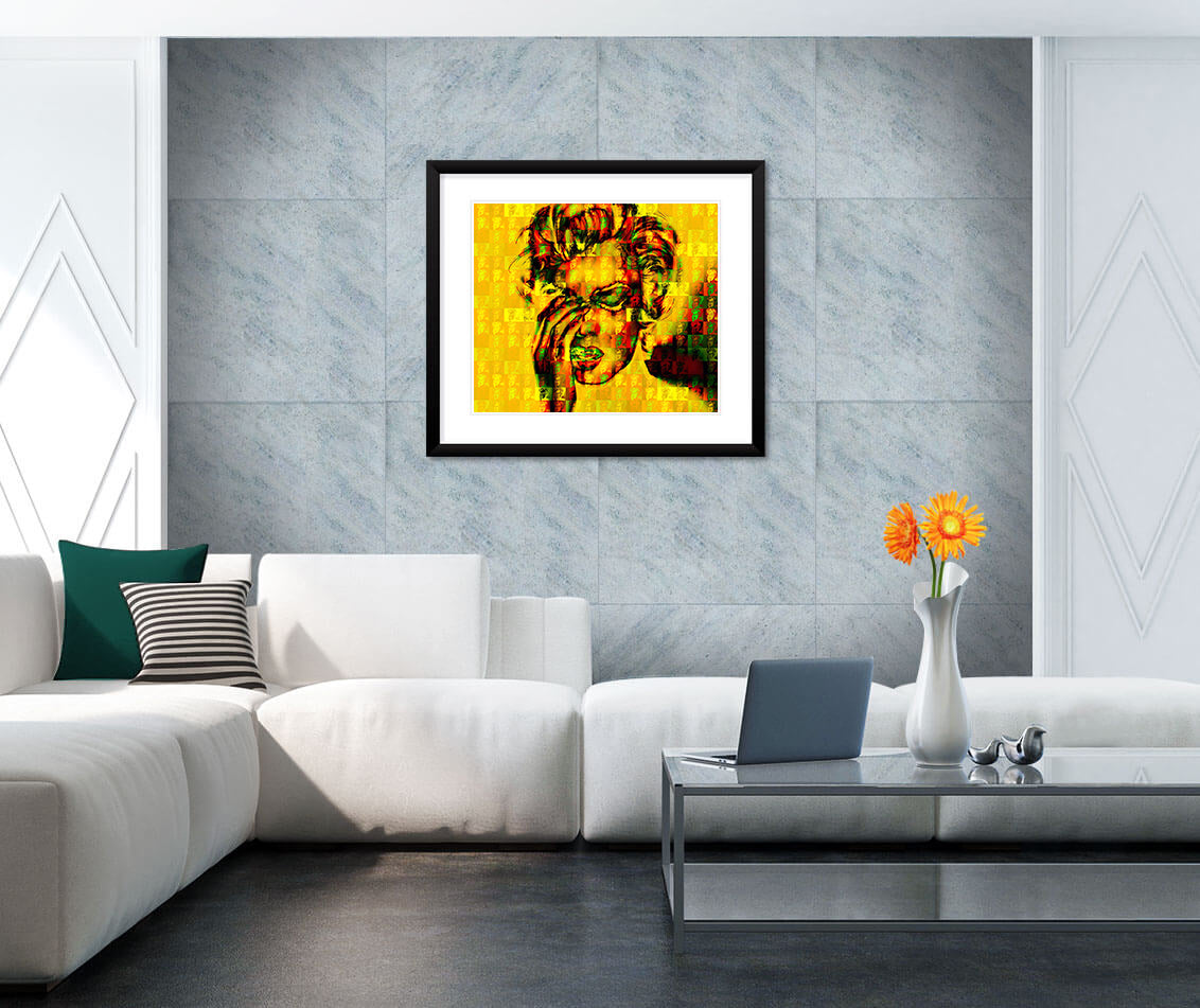 " Marilyn Monroe 13" by Metin Salih