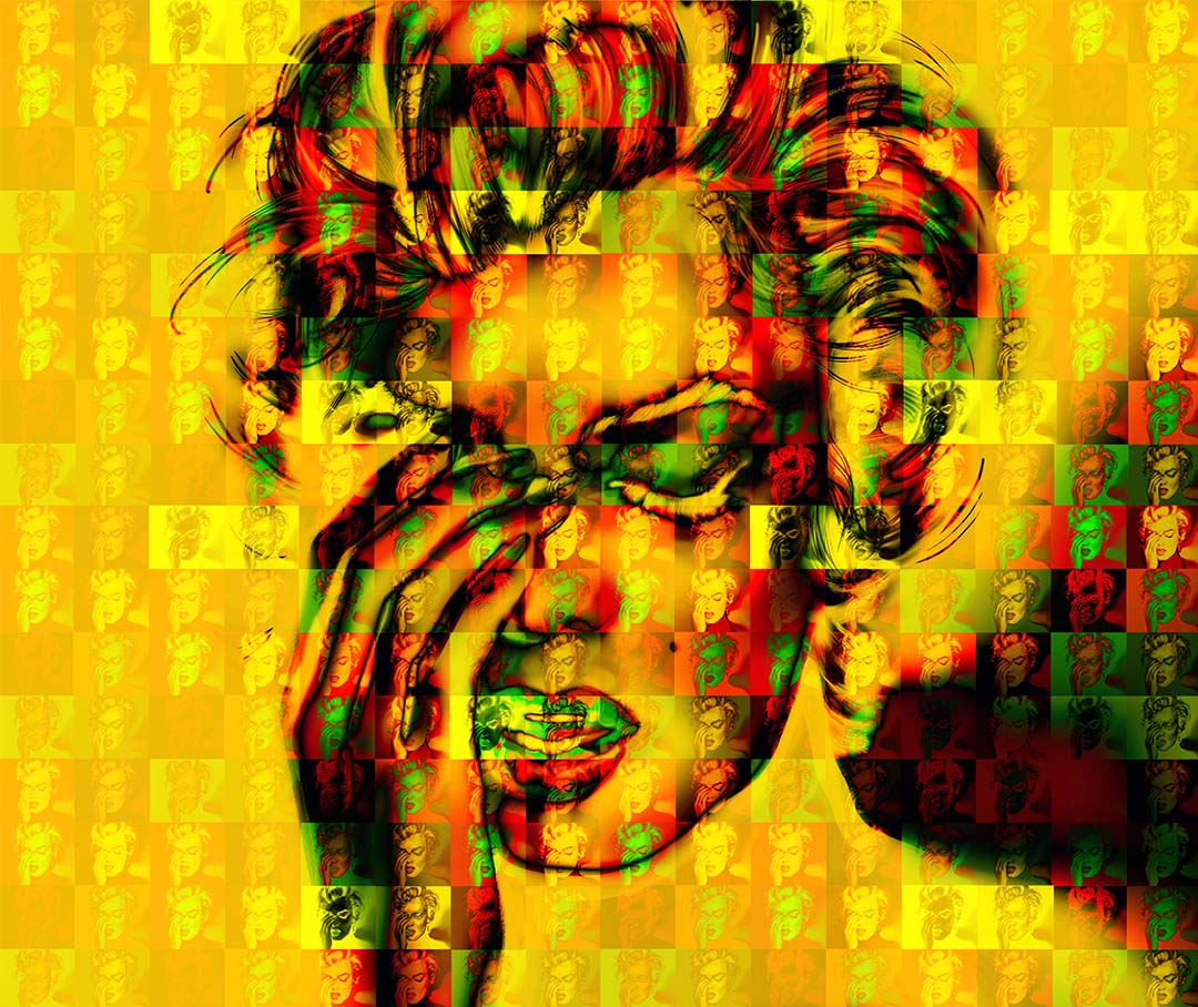 " Marilyn Monroe 13" by Metin Salih