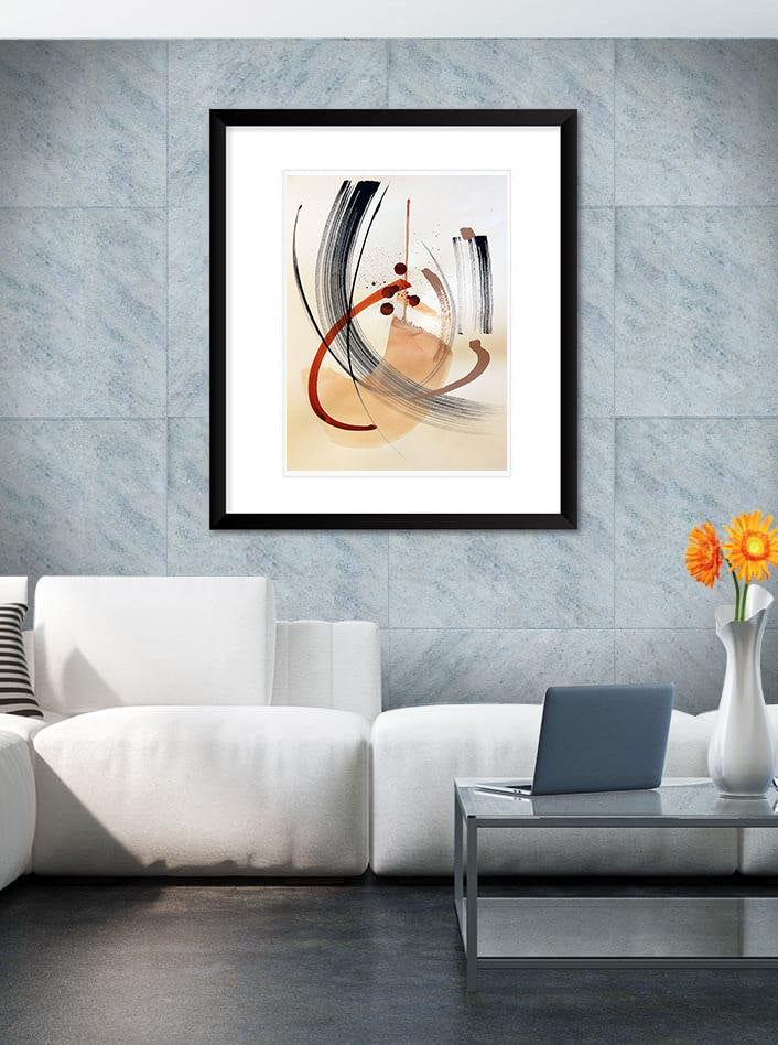 " Abstract Art 80" by Metin Salih