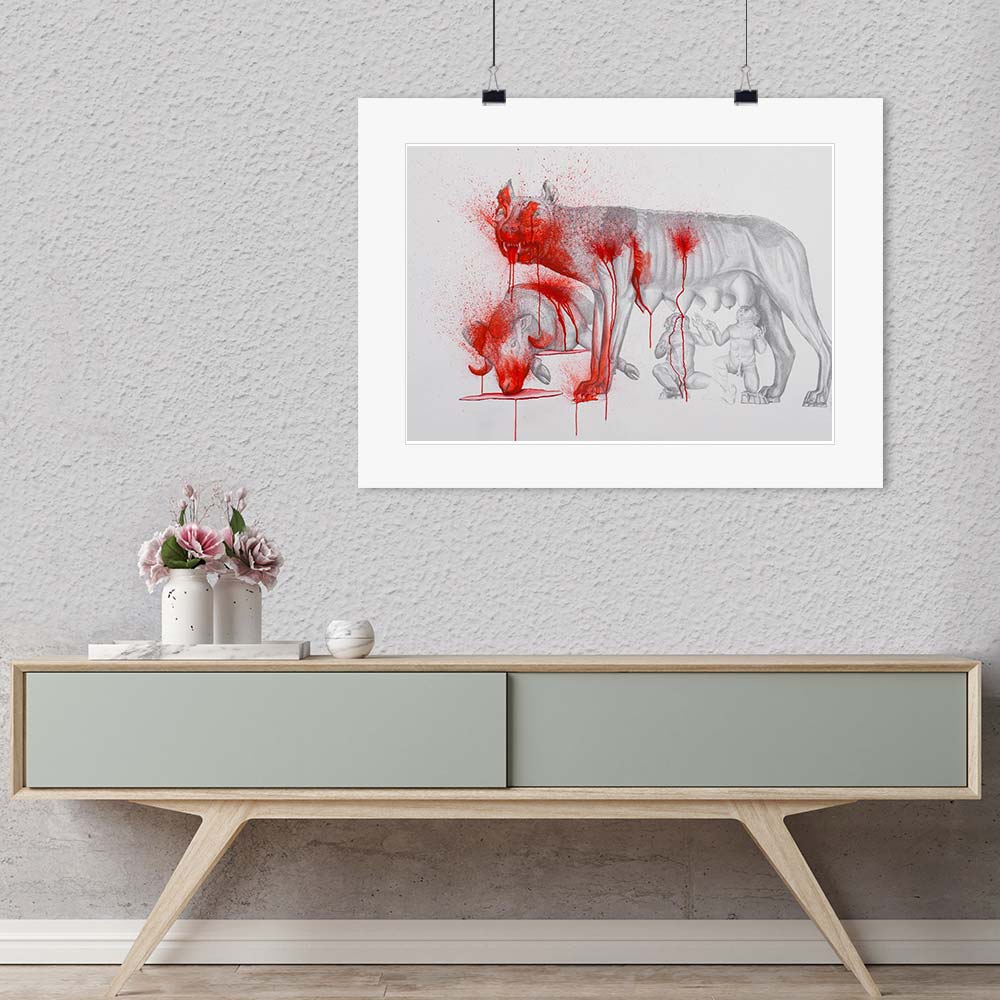 "Roman She Wolf" by Patrick Faure-Artography Limited