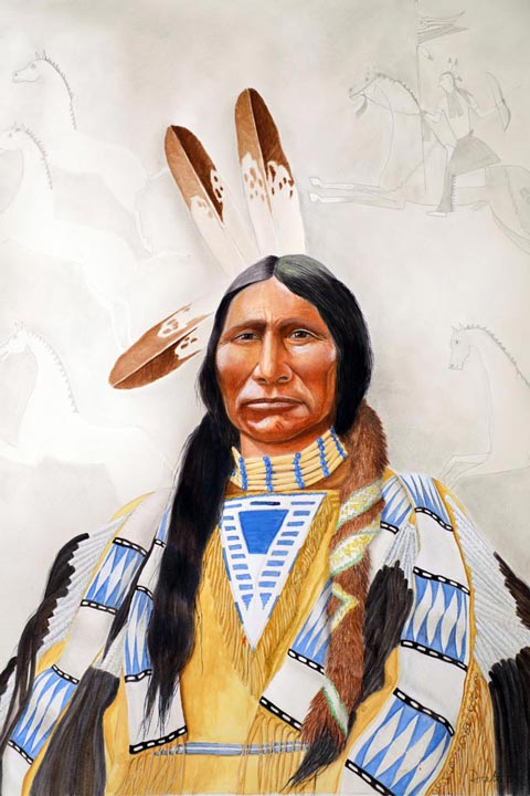 "American Horse, Sioux" by Patrick Faure