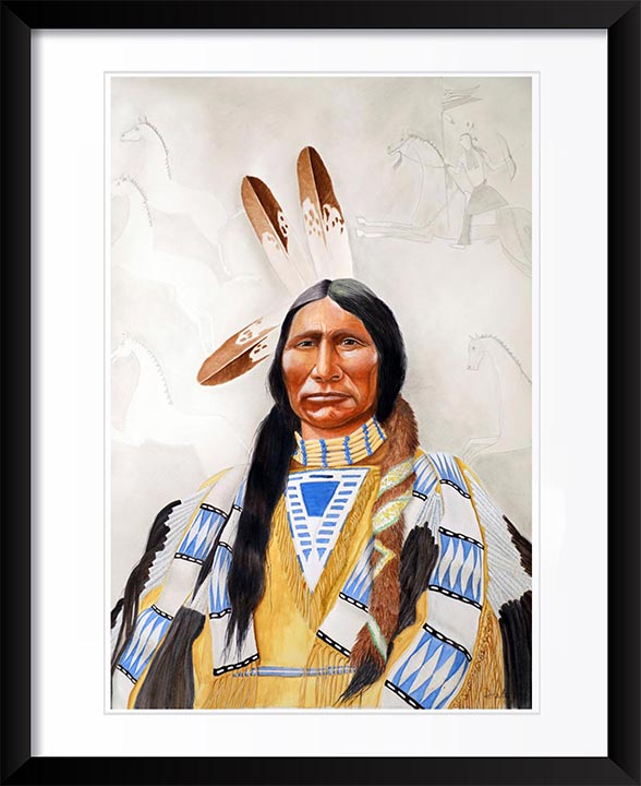 "American Horse, Sioux" by Patrick Faure