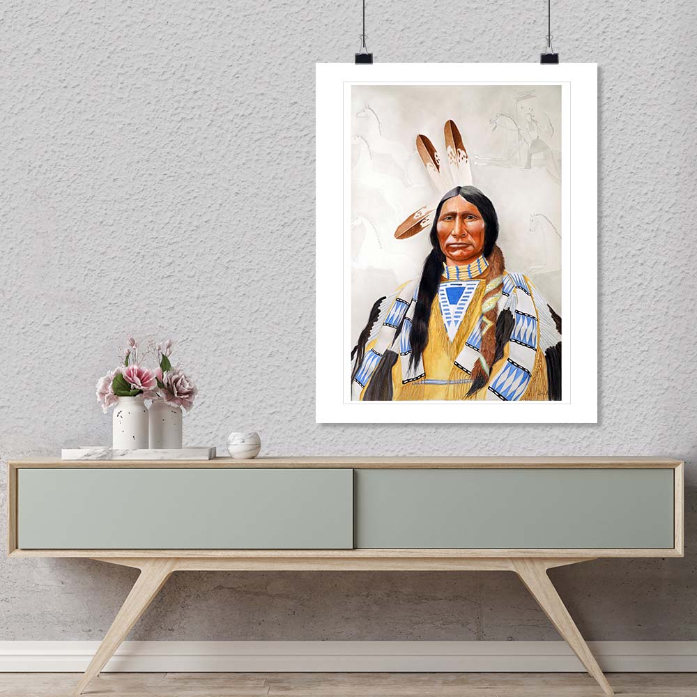 "American Horse, Sioux" by Patrick Faure-Artography Limited