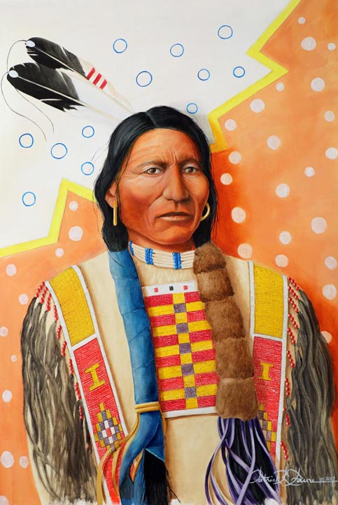 "Crazy Horse, Sioux" by Patrick Faure