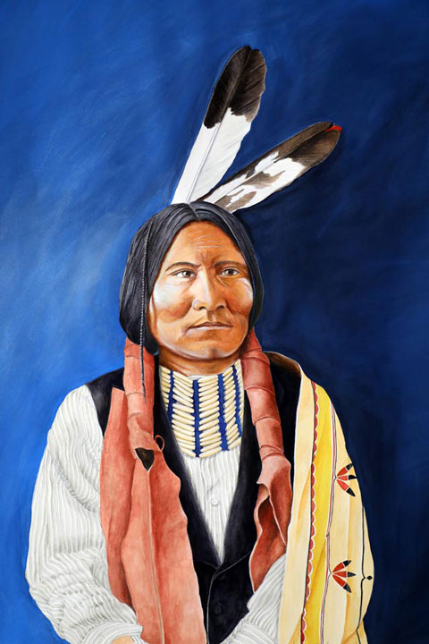 "Dirt face, Sioux" by Patrick Faure