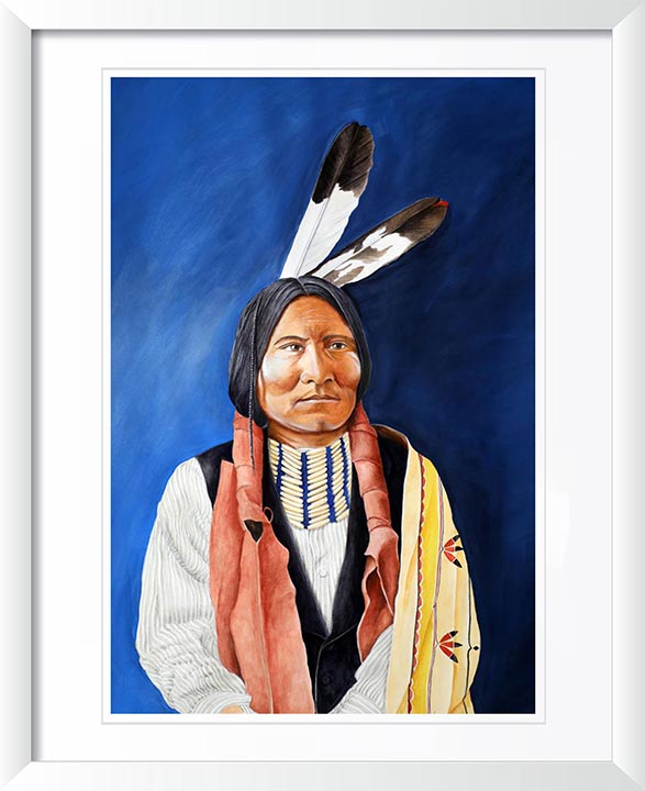 "Dirt face, Sioux" by Patrick Faure