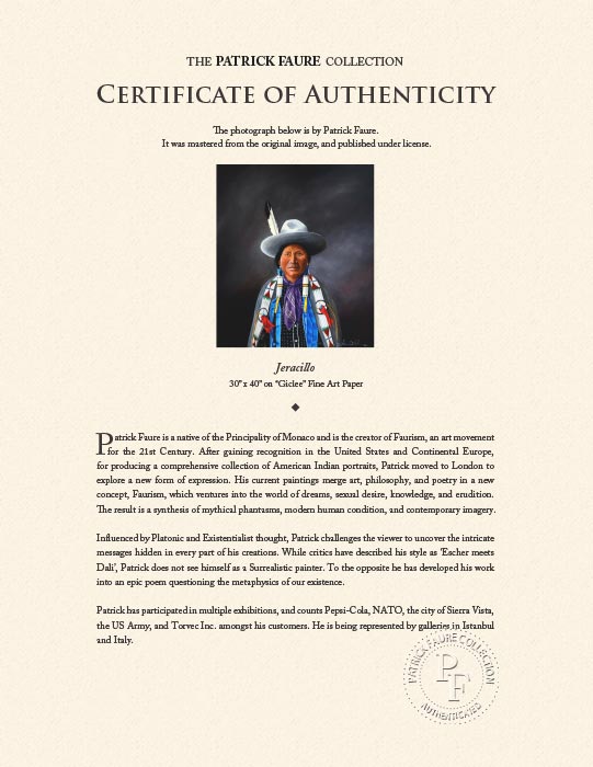 "Jeracillo" by Patrick Faure-Artography Limited