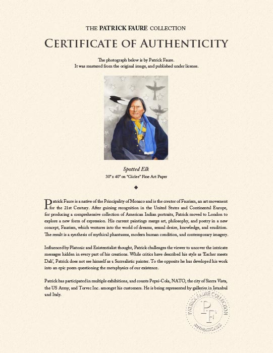 "Spotted Elk" by Patrick Faure-Artography Limited