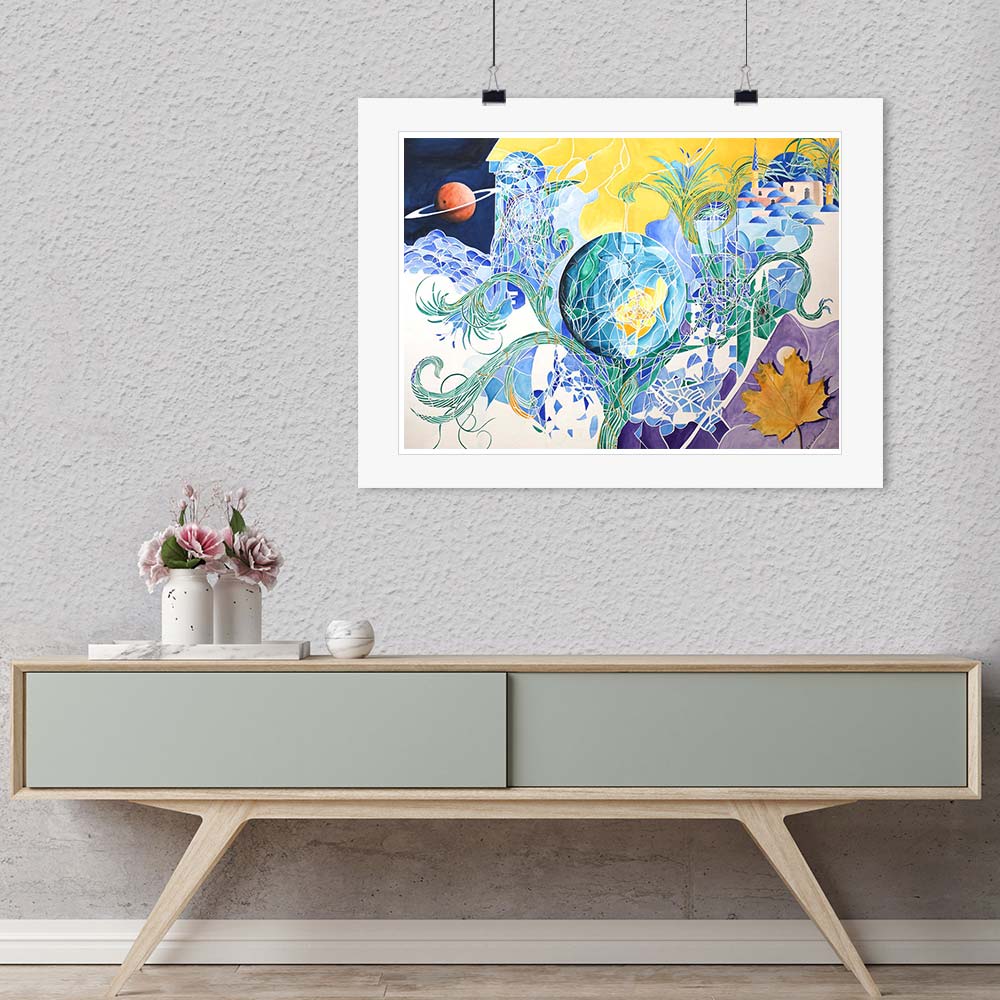 "Garden with Saturn" by Patrick Faure-Artography Limited