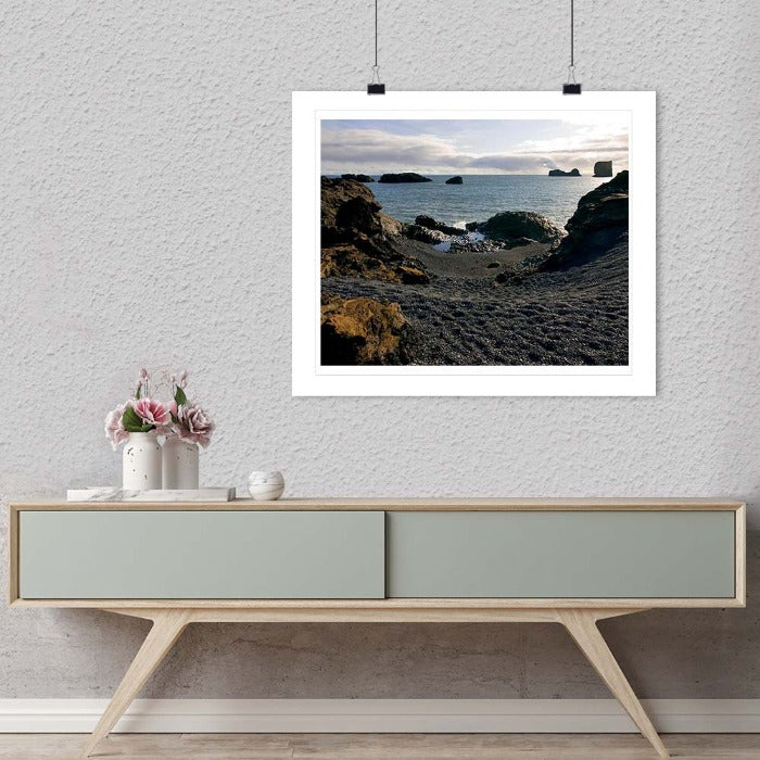 "Black Beach, Iceland A" by Tom Artin Photography-Artography Limited