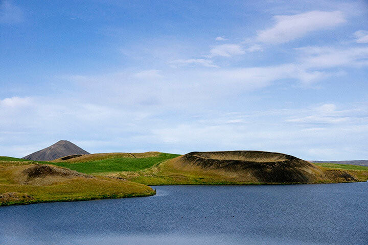 "Craters, Lake Myvatn A" by Tom Artin Photography