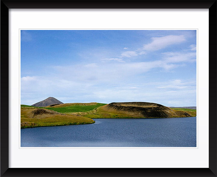 "Craters, Lake Myvatn A" by Tom Artin Photography