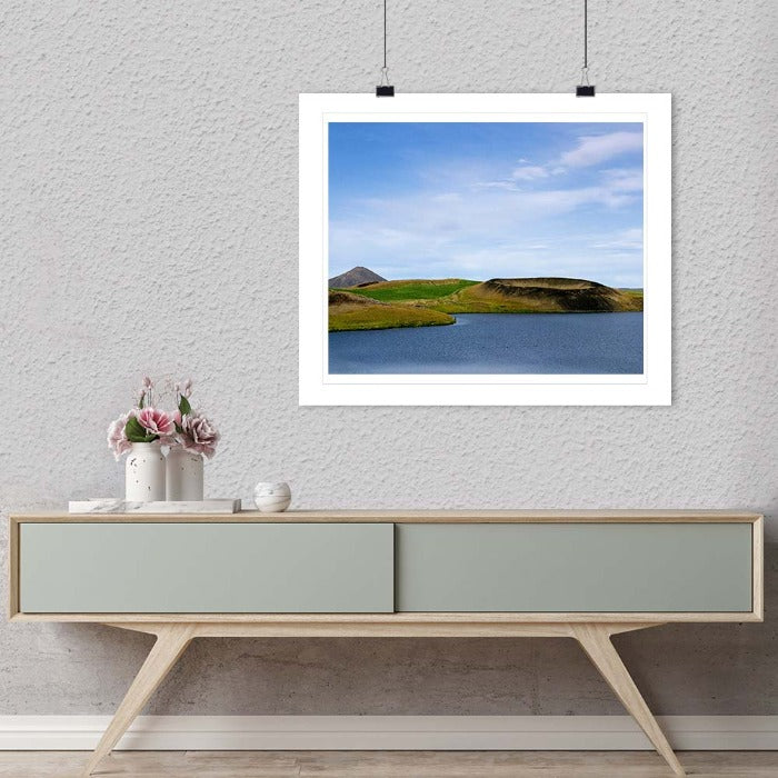 "Craters, Lake Myvatn A" by Tom Artin Photography-Artography Limited