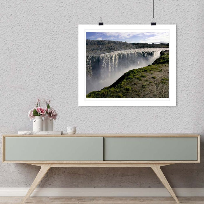 "Dettifoss Falls, Iceland" by Tom Artin Photography-Artography Limited