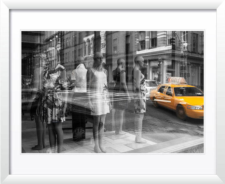 "Dreamscape" - Yellow Cab, NYC Artwork by Viet Chu