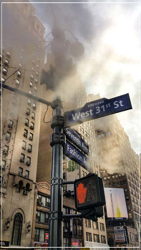"31st & 7th Ave, NYC" by Viet Chu Photography-Artography Limited