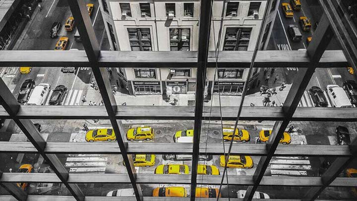Yellow Cab, NYC Artwork Photography by Viet Chu