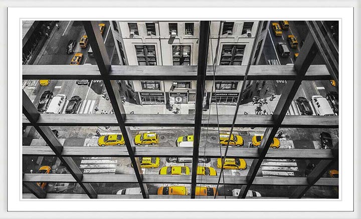 Yellow Cab, NYC Artwork Photography by Viet Chu