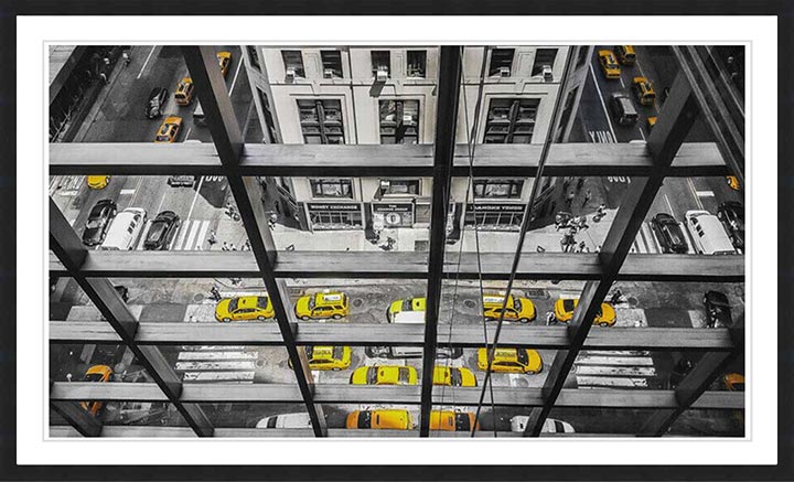 Yellow Cab, NYC Artwork Photography by Viet Chu