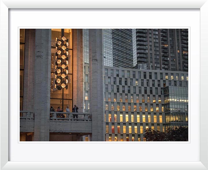 A Summer's Night at the Lincoln Center I, NYC Wall Art