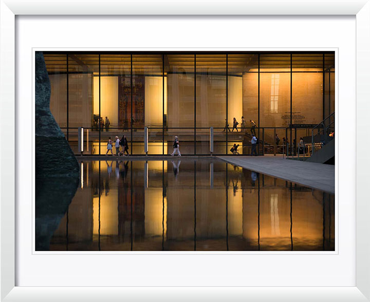 A Summer's Night at the Lincoln Center III, NYC Wall Art