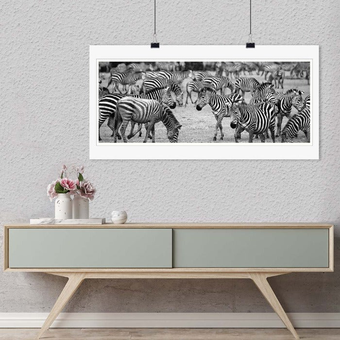 "Zebra Herd" by Viet Chu Photography-Artography Limited