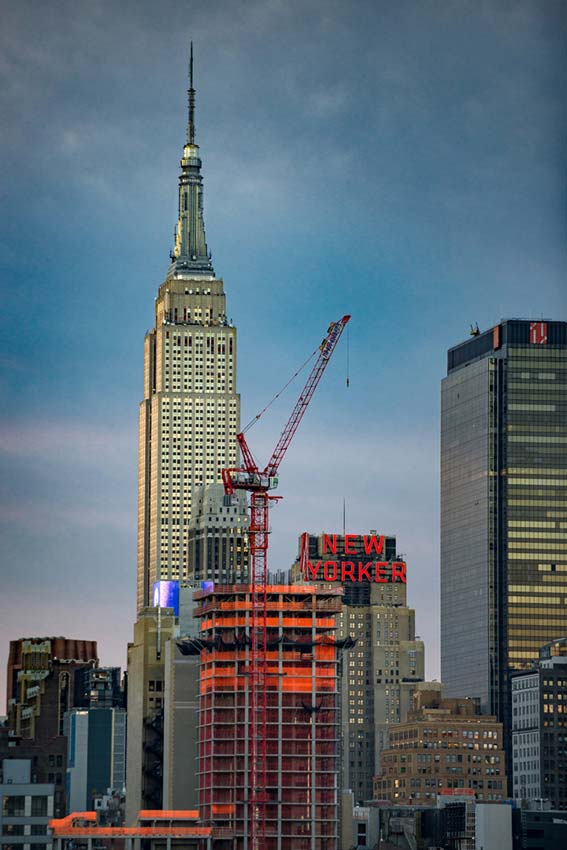 NYC New Yorker, Empire State Wall Art by Viet Chu