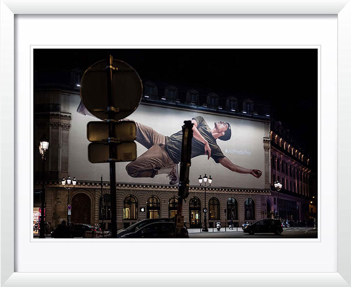Paris Billboard, Wall Art by Viet Chu Photography