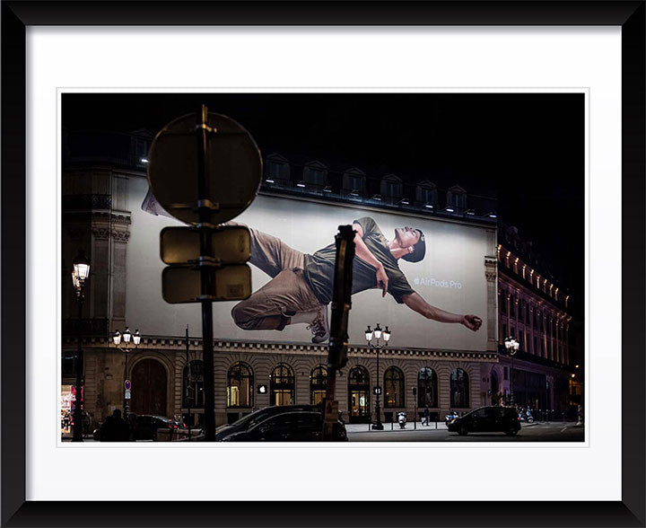 Paris Billboard, Wall Art by Viet Chu Photography
