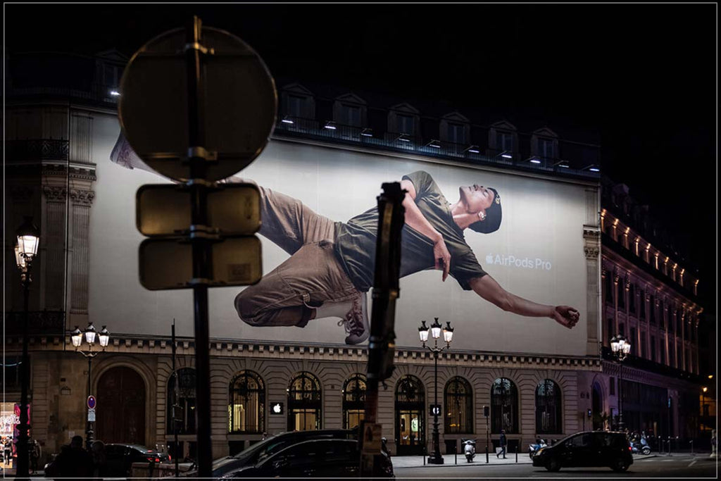 Paris Billboard, Wall Art by Viet Chu Photography