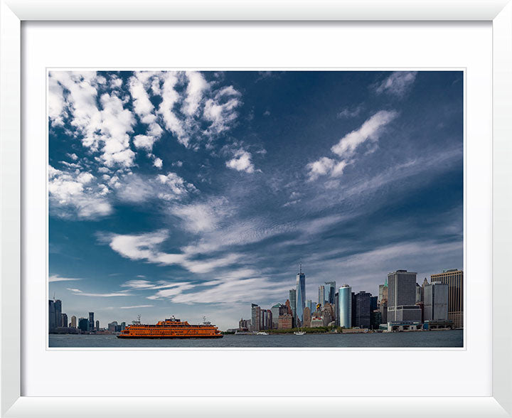 The Ferry, NYC Wall Art, NYC Skyline